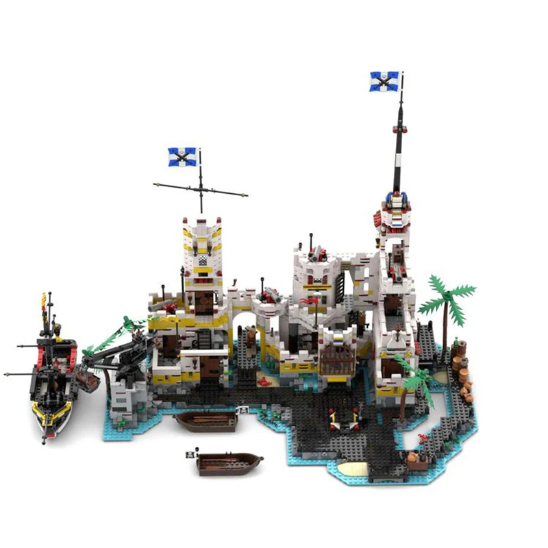 

Modular MOC Eldorado General Headquarters Fortress Imperial Rapid Ship Building Blocks DIY Toys Bricks Christmas Birthday Gift