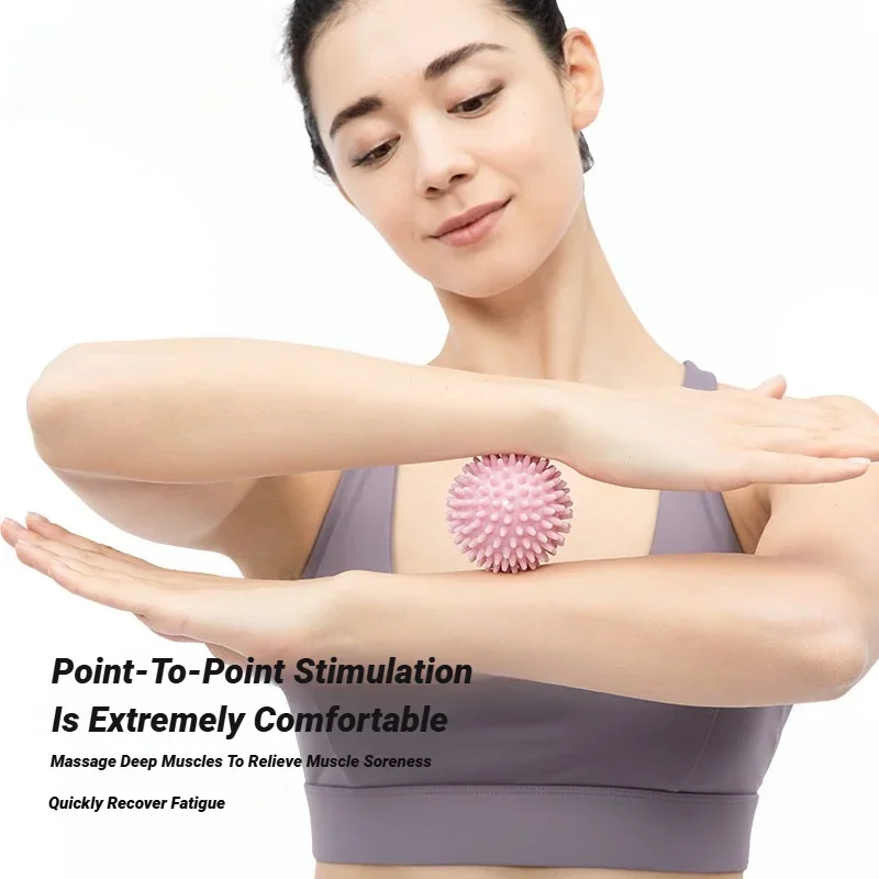 Myofascial Release Massager 6CM Sport Massage Ball Spiky Deep Tissue Trigger Point Muscle Recovery Pain Relief Durable Hedgehog