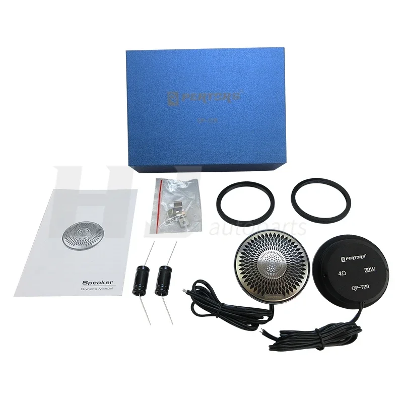 2pcs Car Surrounding Vocals Audio Sound System 2.76 Inch Surround Mid Range Treble Speaker for Car Sky Channel Mid Tweeter Kit