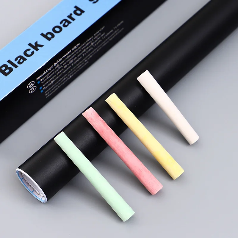 Description Picture 6 of itemChalk Board Blackboard Stickers Erasable PVC Draw Mural Decor ChalkBoard Wall Sticker for Kids Rooms Bedroom Office 45x200cm
