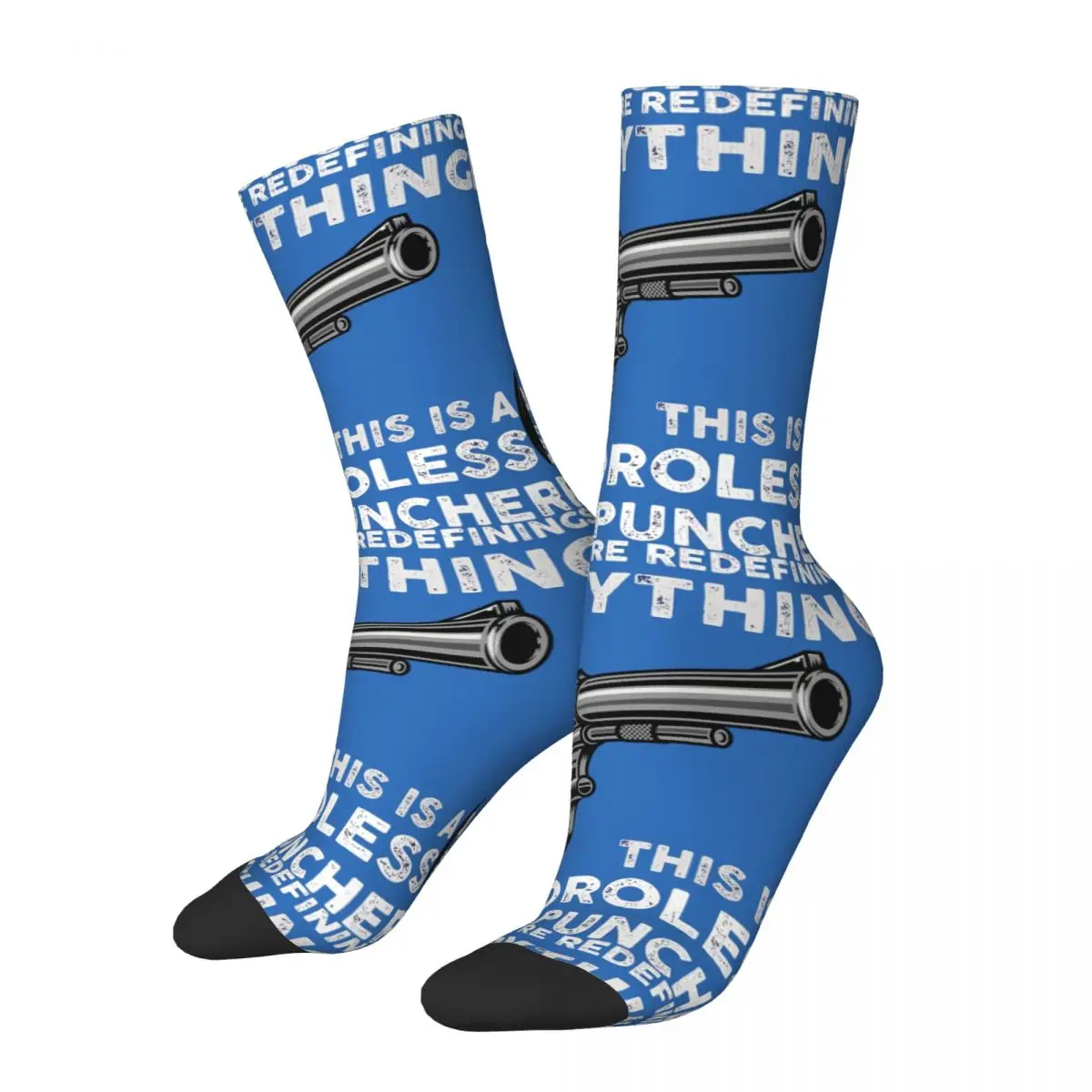 

Мужские Компрессионные носки, так как мы переделываем все, это следящий дырокол, винтажные носки Glock, Handgun, Street Crew