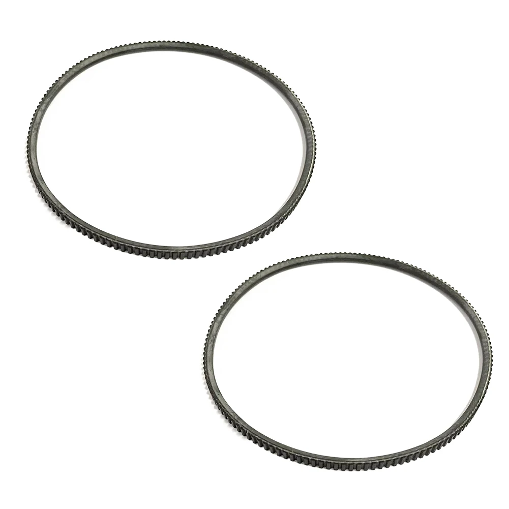 2pcs 5M375 Lathe Belt Elasticity Mute Replacement Lathe Belts For Most Bore 38mm Metal Mini Lathe Motor Power Tool Accessories