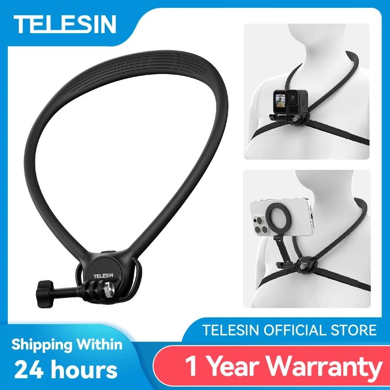 TELESIN Phone Action Camera Neck Mount