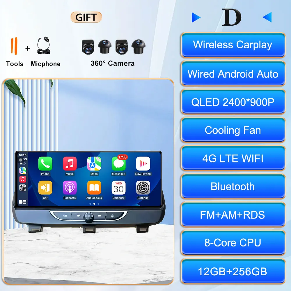 D 12G 256G 360