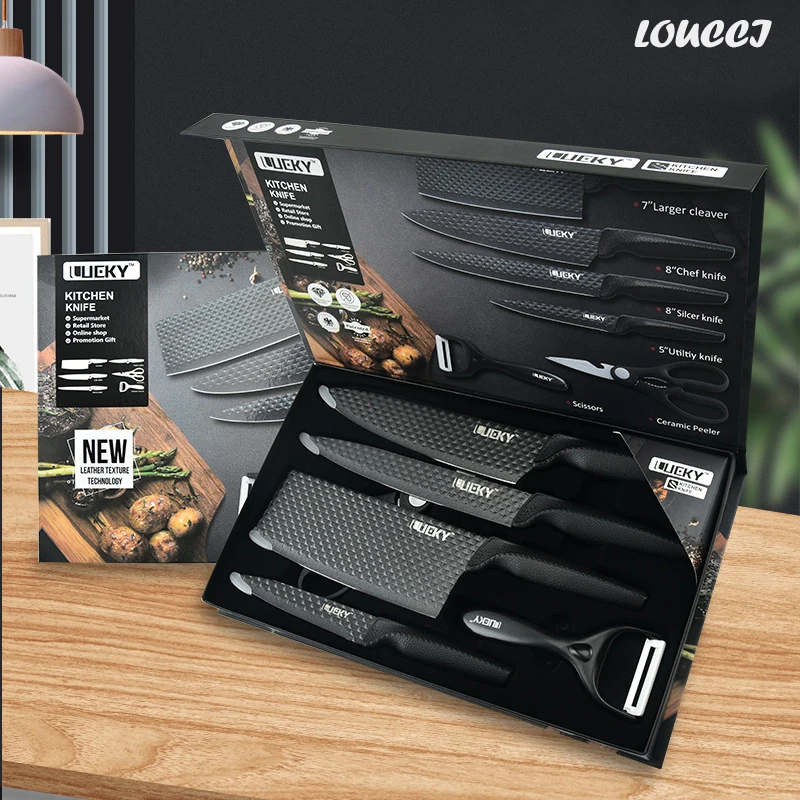 Coated Knife Set - Shop