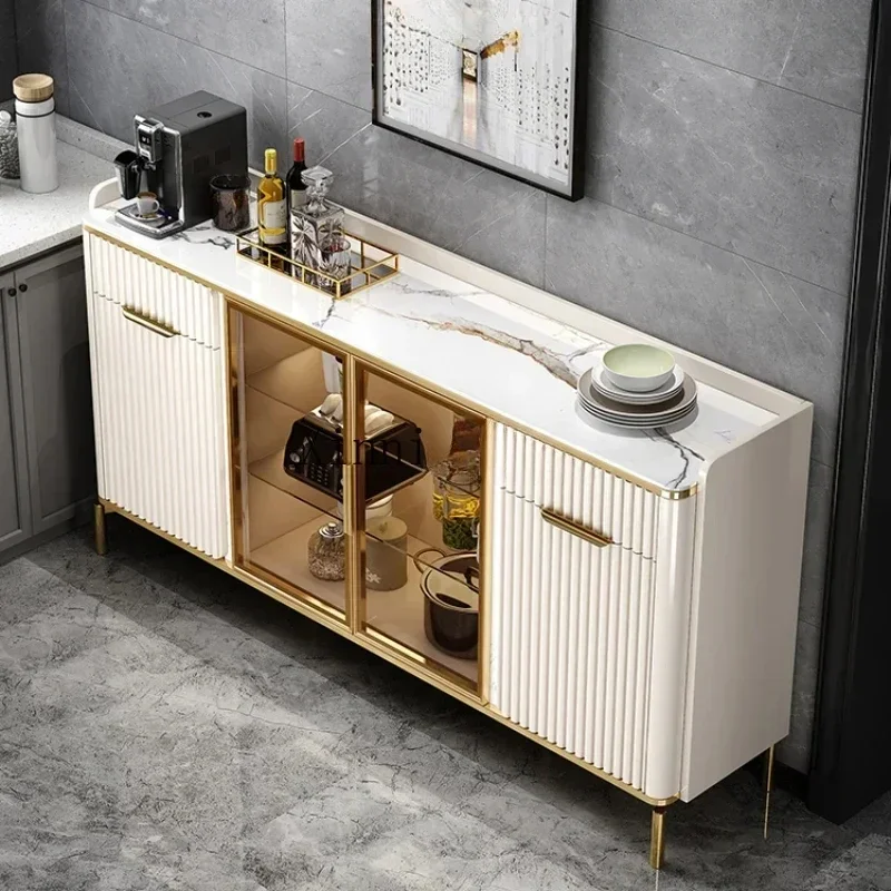 Art Side Panel Modern Wooden Countryside Style et Design Side Panel Corner Living Room Kitchen Furniture