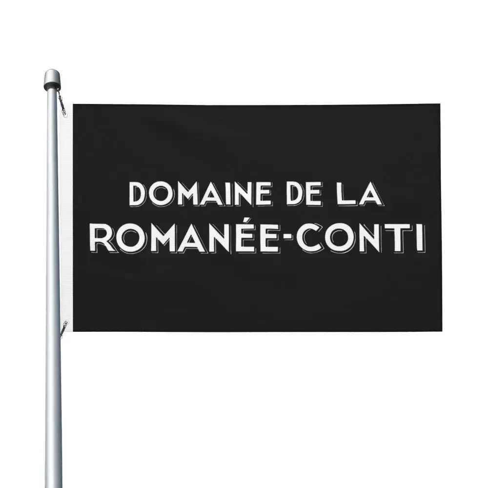 New Romanee Conti Double Sided Banner Breeze Flag Garden Flag Bandiera Decorativa Party Banner 3 X5Ft (90X150Cm)