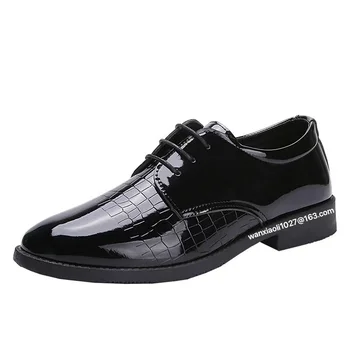 Leather shoes men groom best man 1