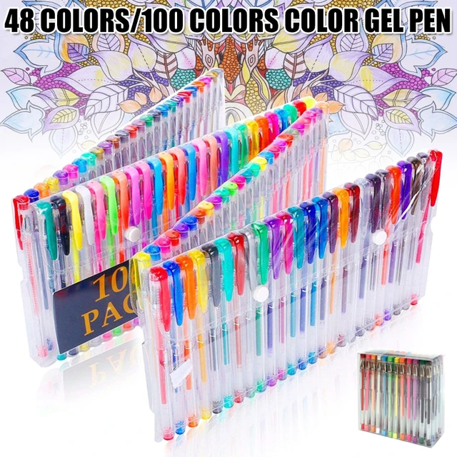 Newdoer Neon Color Gel Pens - Set of 48