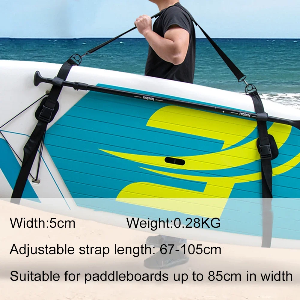 Surfboard Shoulder Strap Adjustable Surfboard Shoulder Carry Sling Stand Up Surf Paddle Board Carrier Paddleboard Accessories