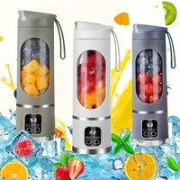Portable juicer, handheld blender, USB charging juice maker, suitable for making smoothies, milkshakes, and fruit juices 1