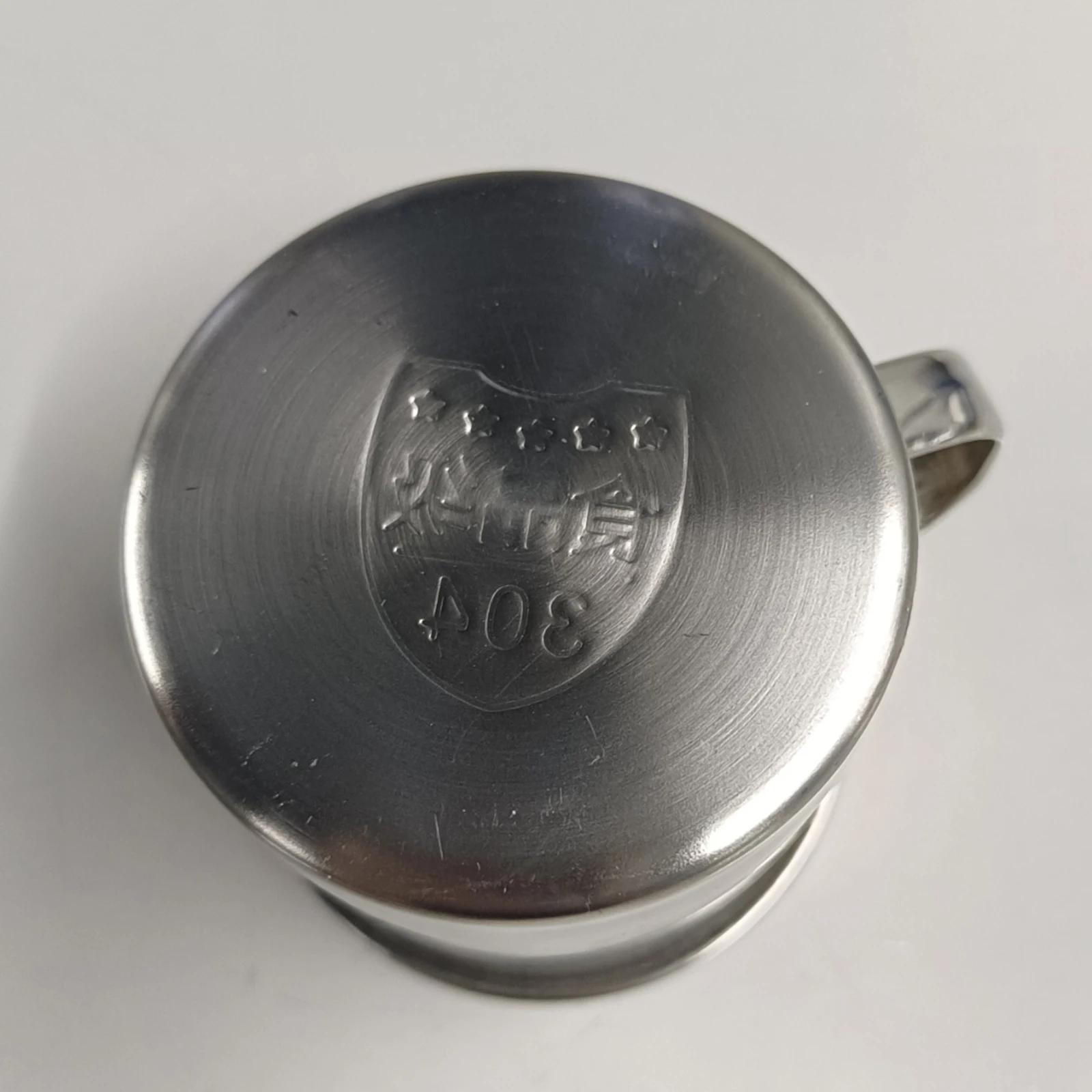 200ml Childrens Water Cup Camping Coffee Cup Multifunction Stainless Steel Drinking Cup with Handle for Camping Picnic