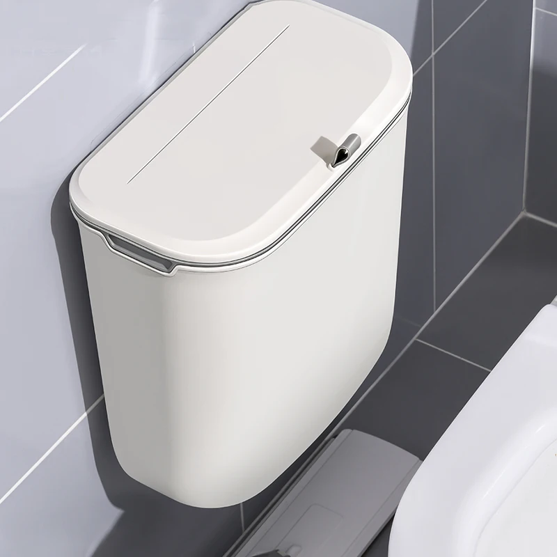 Cubo Basura Baño 3 Litros con Pedal, Acero Inoxidable. Cubos de Basura para  Baño Gris Satinado