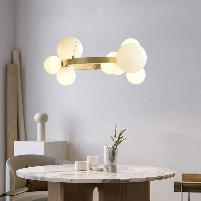 Simple Chandeliers Indoor Lighting Hanging Lamp Cord Adjustable Creative Home Decoration led chandelier ceiling chandelier