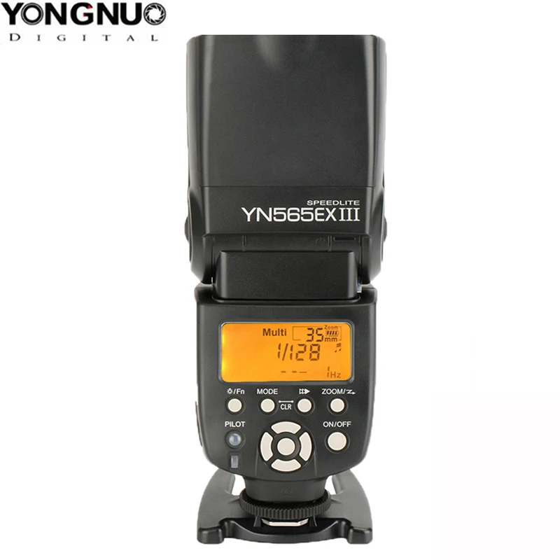 Ficha Técnica YONGNUO YN565EX III Wireless TTL Slave Flash Speedlite Gn58 Sistema De Reciclaje De Alta Velocidad Compatible Con Usb Firmware Upgrade Para Canon Dslr Camera
