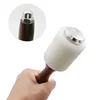 1 PCS DIY Leather Craft Tool Hammer T Shaped Straight Handmade Carving Cutting Punching Printing Engraving Drilling Nylon Beat 4