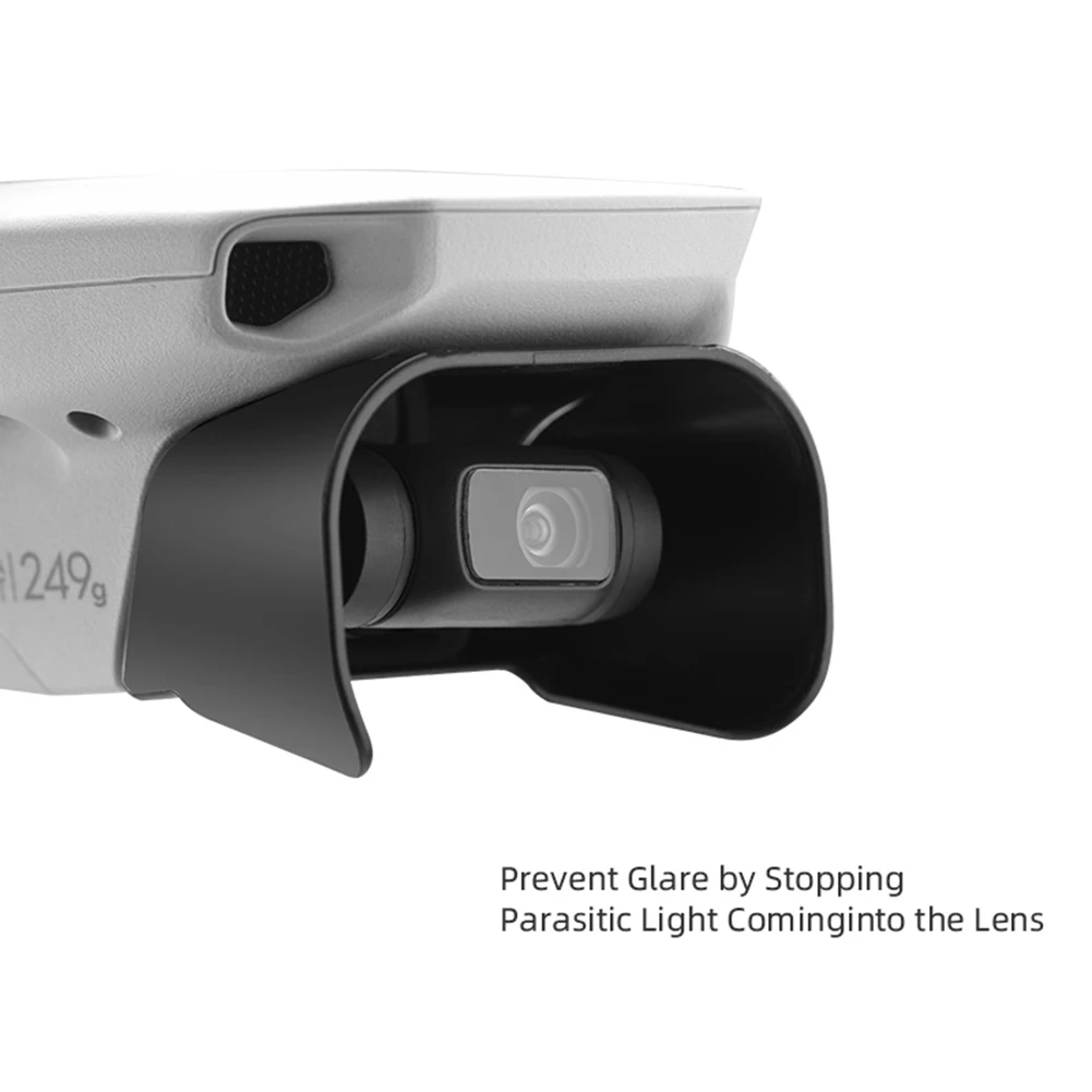Lens Sunshade Hood Eco-friendly Drone Safety Elements Playing for DJI Mavic Mini/Mini 2 Camera Visor Protective Cover