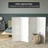 4 Ft. Short Double Cross Shoji Screen - White - 4 Panels 2