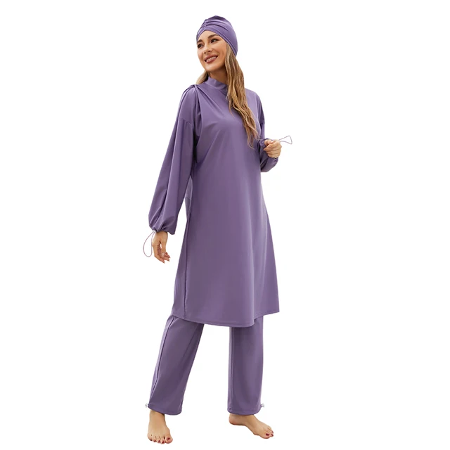 New Burkini Muslim Swimwear 2023 Femme Musulmane Islamic Mujer Clothing  Swimming Suit Modest Swimsuits Beach Cover Ups For Women - Muslim Swimwears  - AliExpress