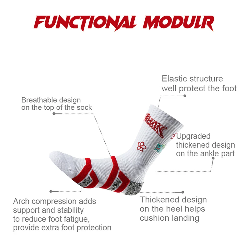 Cushioned Running Socks