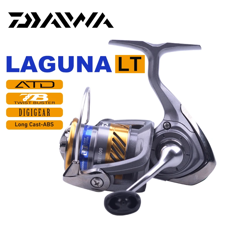 

Original DAIWA 2020 LAGUNA LT Spinning Fishing Reel 3BB Gear Ratio 5.2/5.3 Metal Light Weight Spool Saltwater Wheel Fishing Reel