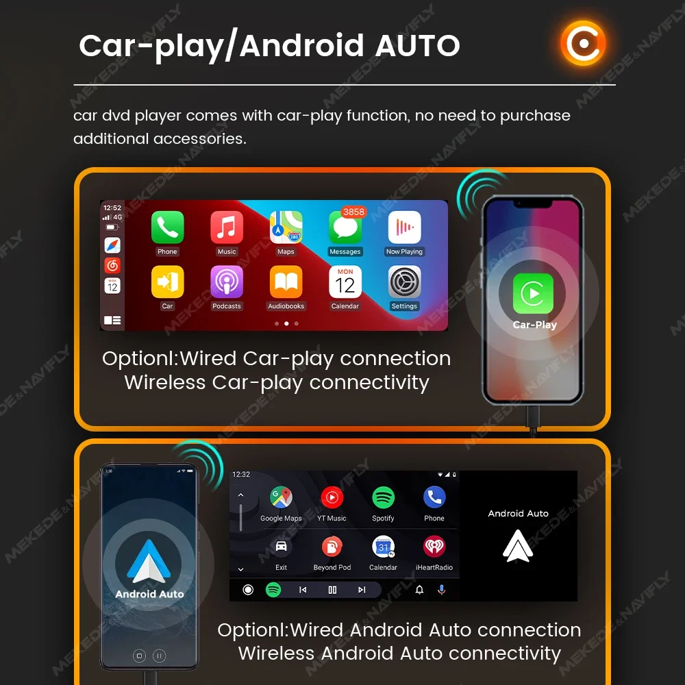 For Carplay Android Auto 1DIN Car Radio MP5 Player 5inch HD touch Screen For Universal Car Multimedia Player Autoradio FM BT USB