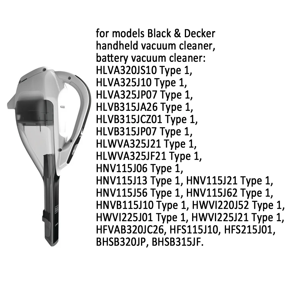  15V Vacuum Charger Replacement for Black and Decker Dustbuster  Handheld Vacuum HHVI315JO42 HHVI320JR02 HLVA320JS10 Replace Model 90627870  & 90629039 Charger Power Cord : Home & Kitchen