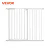 VEVOR Baby Gate 28/30/36 Inches High Dog Gate Easy Step Walk Thru Child Pet Security Pressure Mount Kit Wall Cups Doorways 1