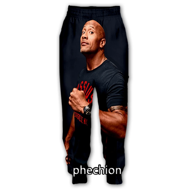 

Новые мужские/женские повседневные штаны phechion Dwayne, Дуглас, Джонсон, модная уличная одежда, мужские свободные спортивные длинные брюки F264