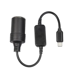 Multi - Function USB to 12V Power Adapter with Wired Control (TYPE - C)