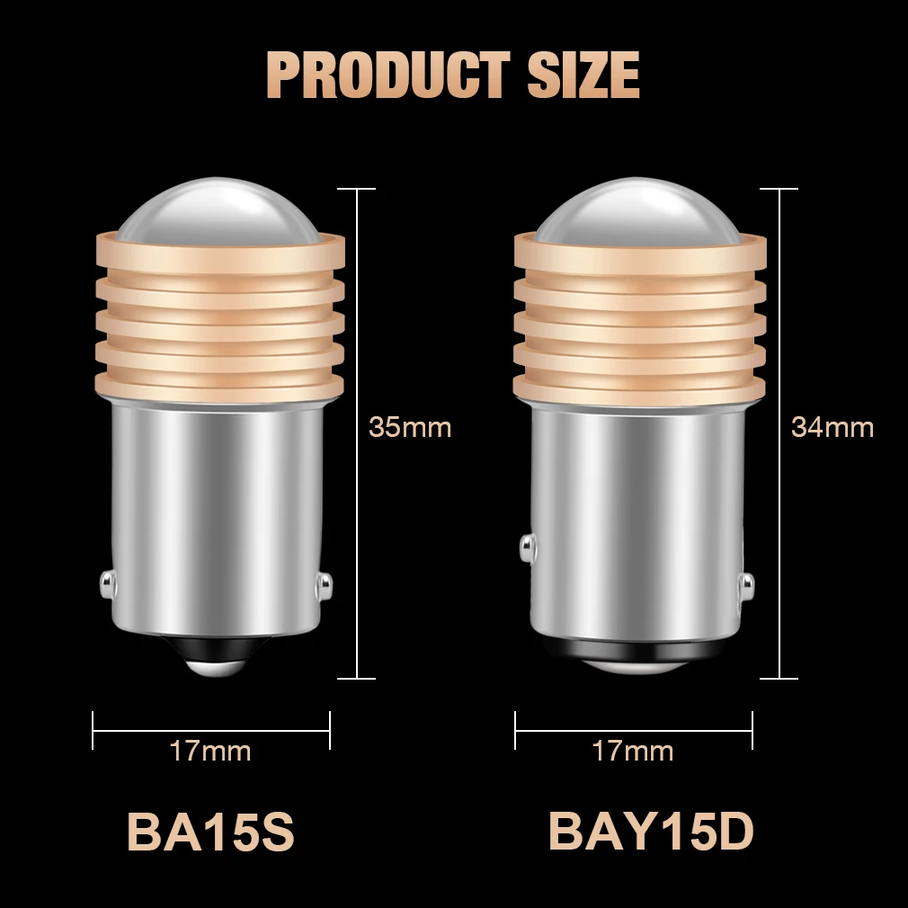 Рисунок 6 - P21W Led 1156 BA15S 1157 BAY15D