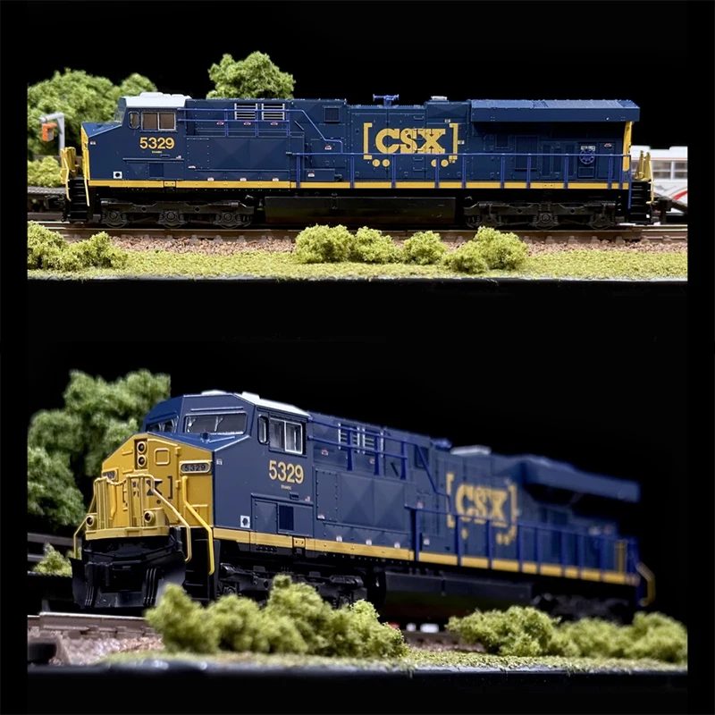 KATO Simulation Train Model N Scale 1/160 176-8949 USA GE ES44DC Diesel Locomotive Rail Car CSX #5329 Model Toys