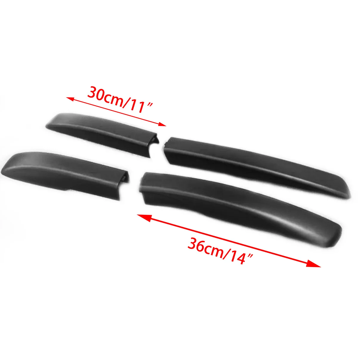 Roof Rack Cover Luggage Bar Rail End Shell Plasitc Cover car exterior parts luggage rack base FrontRear Left Right For Mitsubishi ASX /Outlander Sport /RVR 2011-