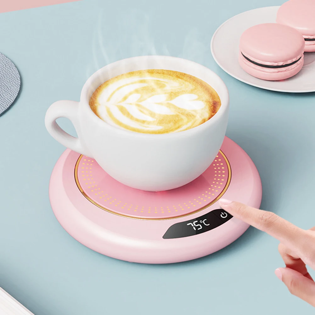 Electric Cup Warmer Coffee Warmer Portable Fast Heating Beverage Mug