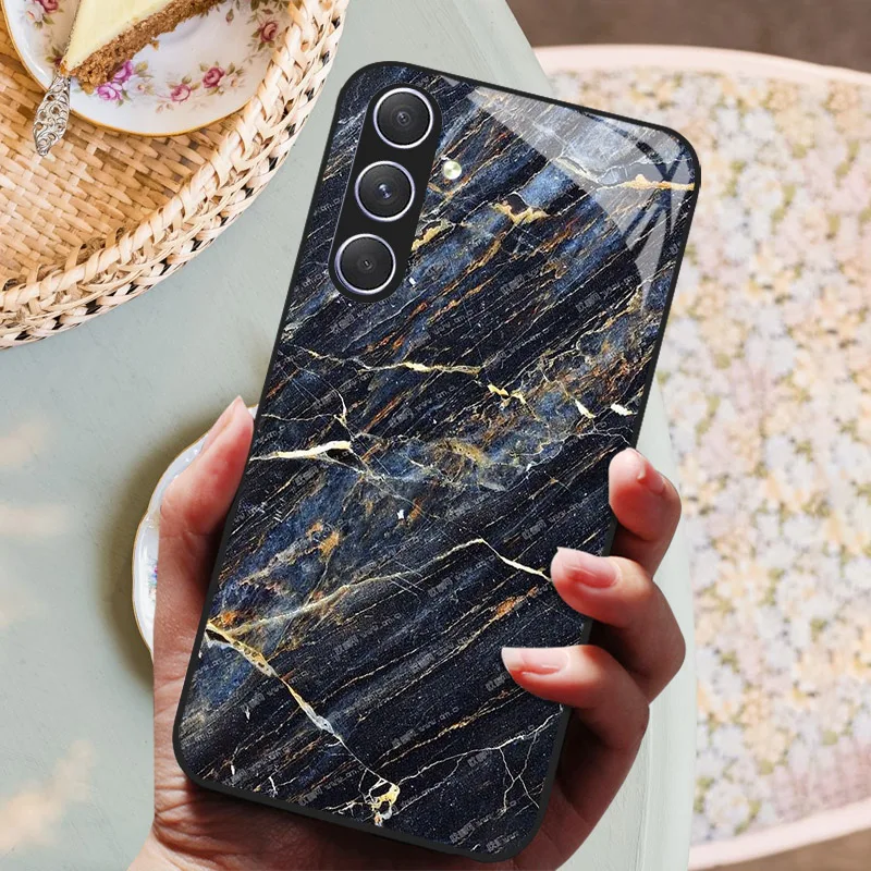 Tempered Glass Shockproof Bumper Case Cover