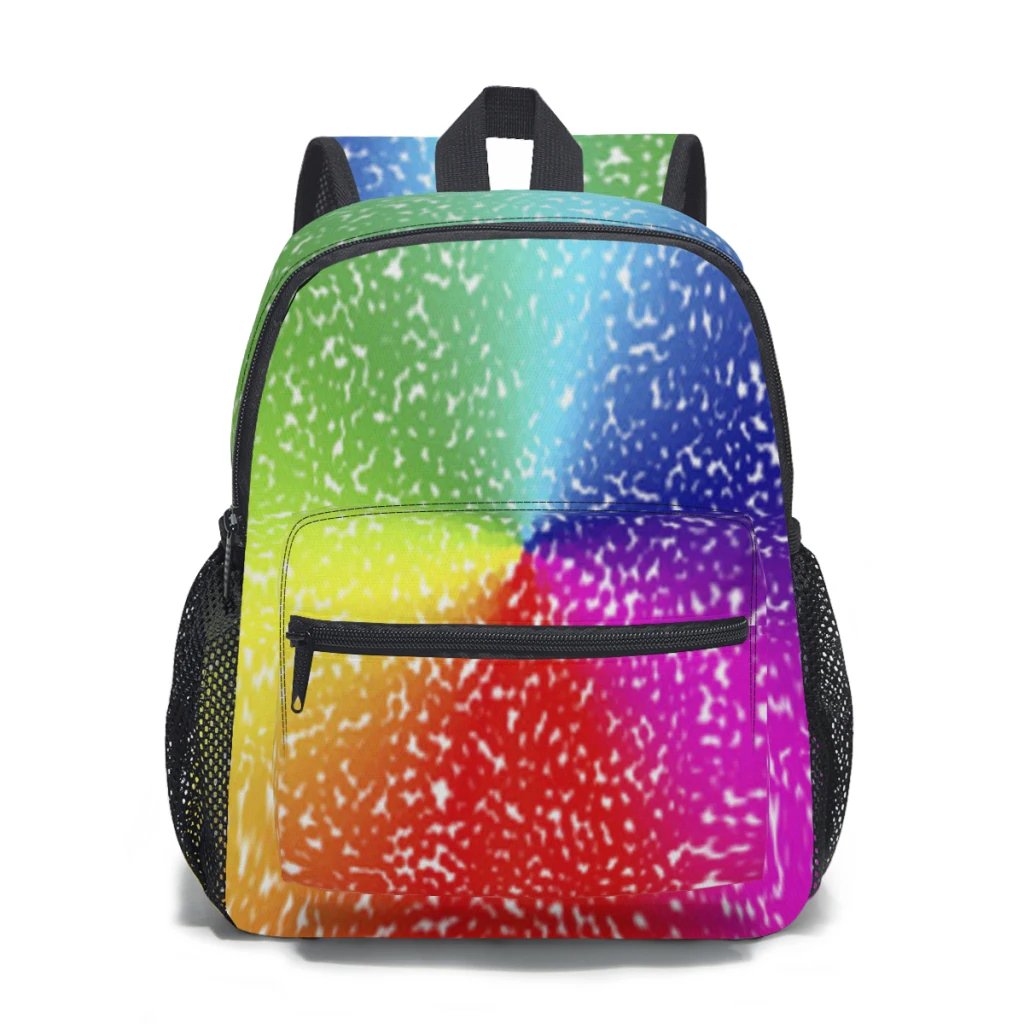 

Children Bag Abstract Mosaic colorful round tiles Kids Bag Kindergarten Preschool Backpack for Boys Girls 3-4-6 Years Old