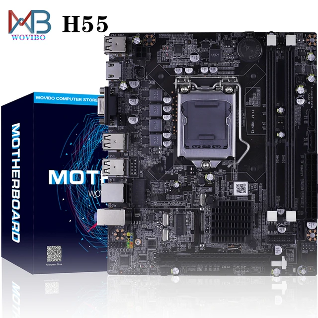 H55 마더 보드 LGA 1156 DDR3 메모리 인텔 LGA 1156 데스크탑 메인 보드 I3 I5 I7 Xeon x3470 컴퓨터 Placa Mae
