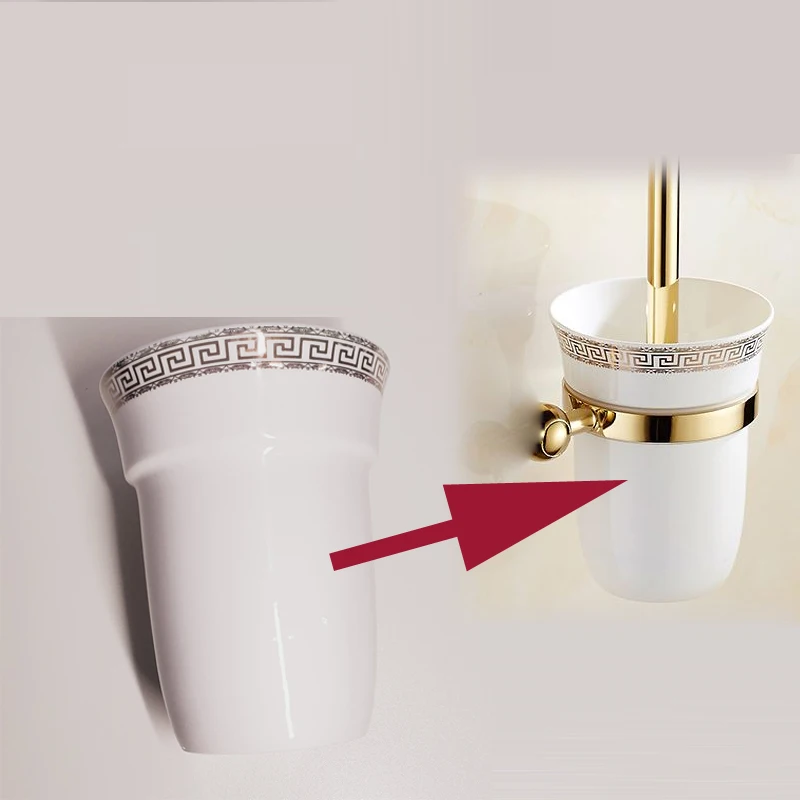 Accessoires Salle De Bai,Gobelets à Eau Circulaires épaisses 1 Pièce, Porte Brosse à Dents En PP