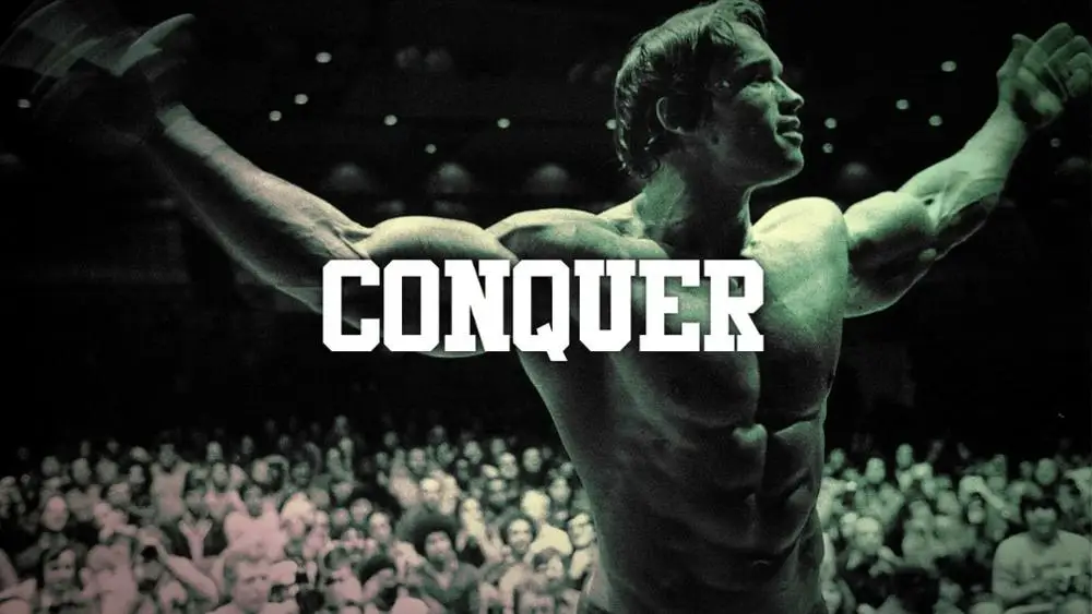 Arnold Schwarzenegger Conquer bodybuilding Workouts Art Film Print Silk Poster Home Wall Decor 24x36inch