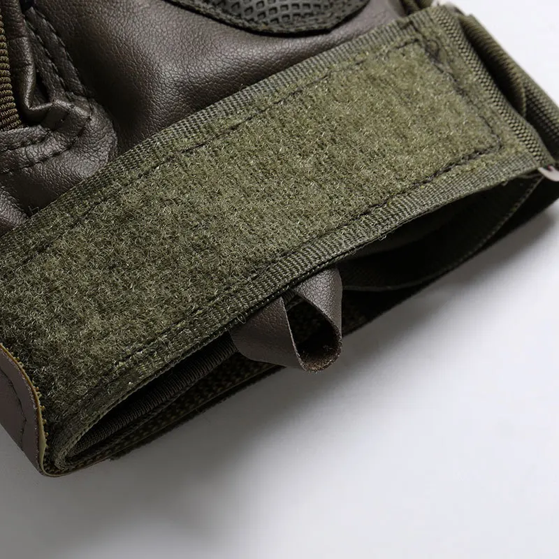 Waterproof Leather Combat Tactical Gloves, Thermal Touch Screen, Full Finger, Fleece, Warm, Custom, Outdoor Sports, Winter