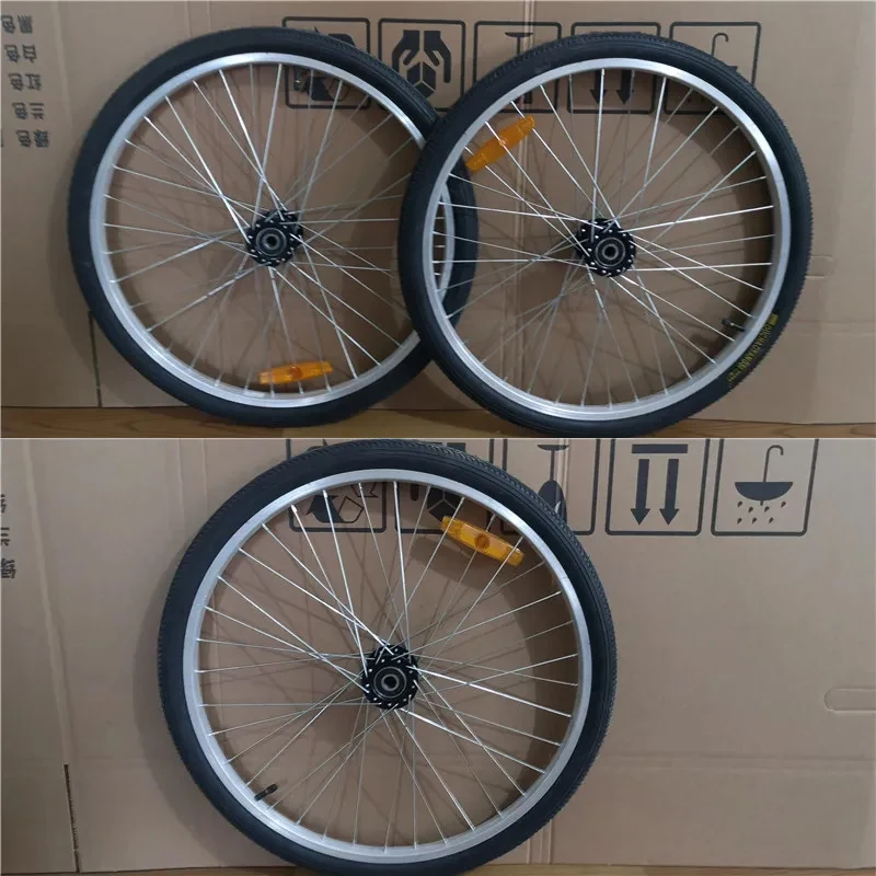 삼륜차 뒷바퀴 허브 / 60mm/100mm 허브 / 삼륜차 / 개조 자전거 36홀 베어링 허브