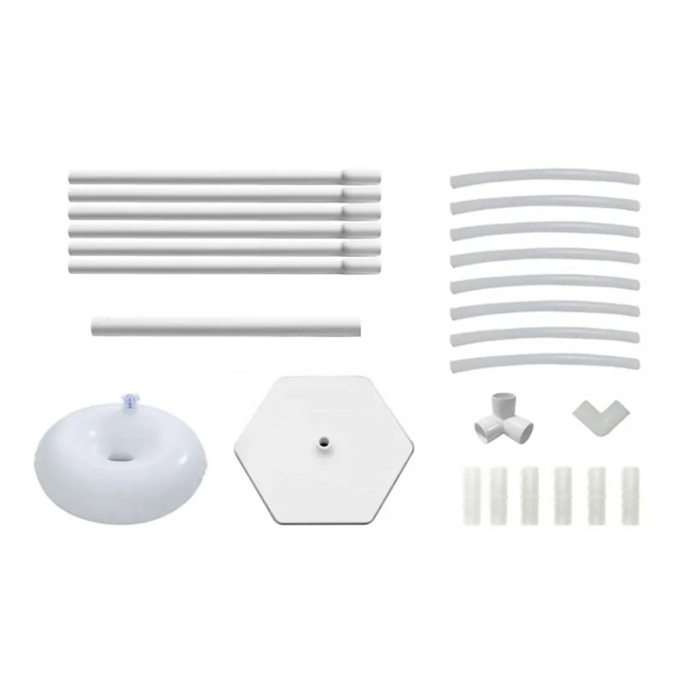 

Heart Balloon Holder Stand Arch with Base Display Shelf Frame Pvc Column for Balloons Pump