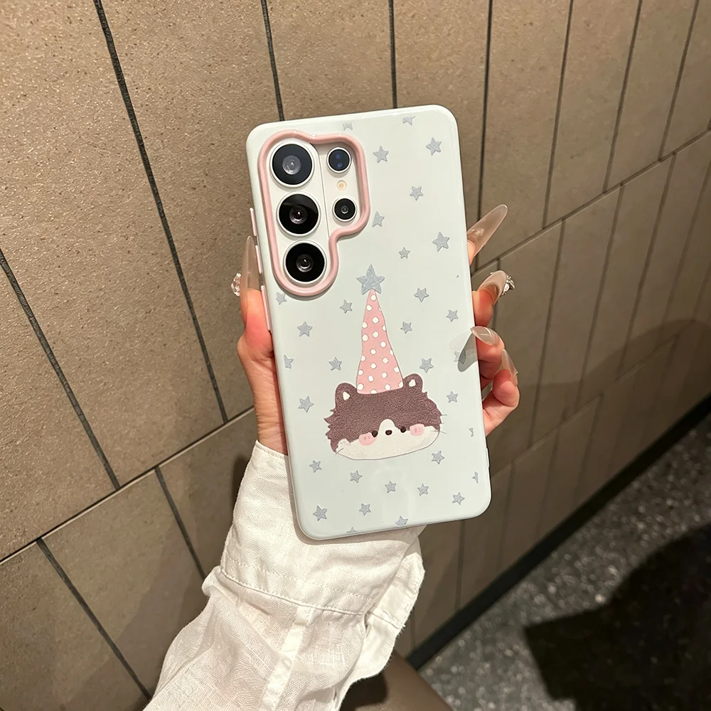 Couple Cartoon Stars Cute Phone Case Cover