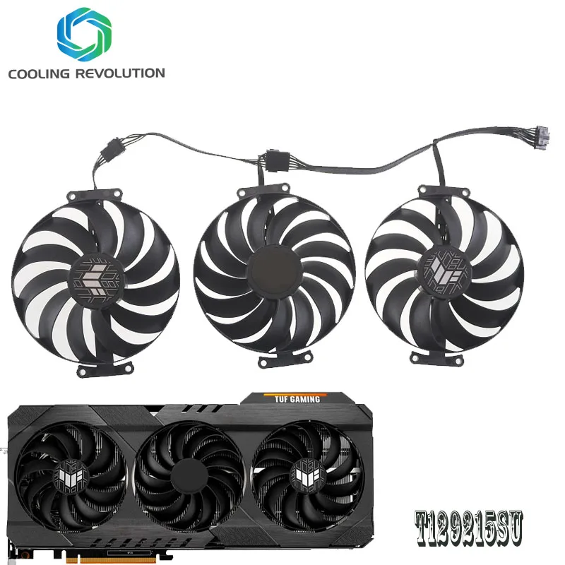 95Mm T129215Su Rx6950Xt Rx6900 Rx6800Xt Rx6800 Ventola Grafica Per Asus Tuf Gaming Radeon Rx 6950 Xt Rx 6900 Xt Rx 6800 Xt Rx 6800