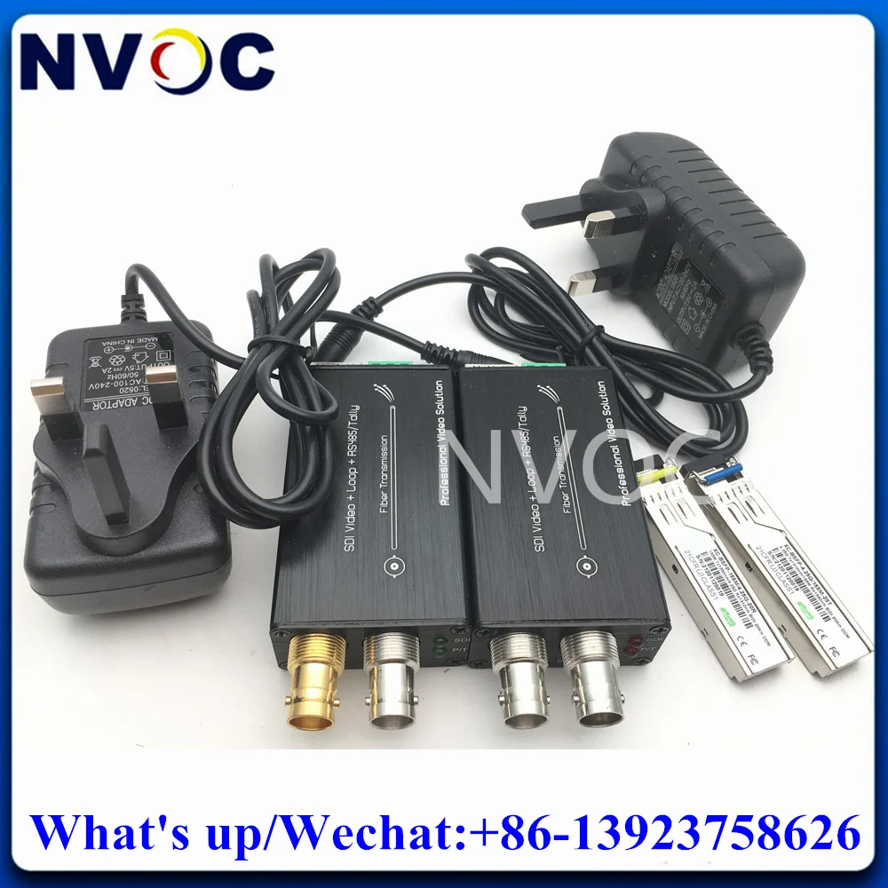 

1Ch Forward Mini 3GSDI 1080P@60 Fiber Optic Video Transmitter and Receiver Transceiver Converter,SM BIDI 20KM LC SFP Module