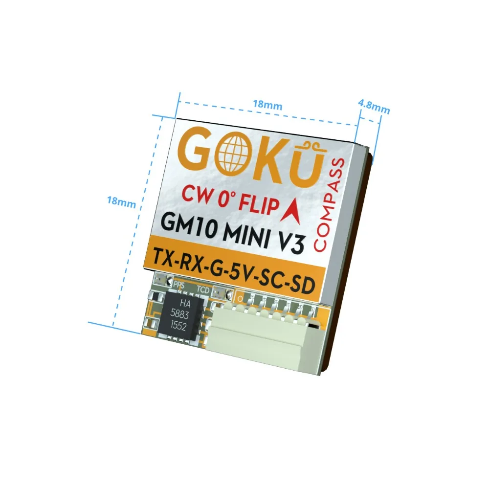 รูปสินค้า ชิ้นส่วนโดรน DIY พร้อม GPS เข็มทิศ สำหรับ FPV บินแม่นยำ