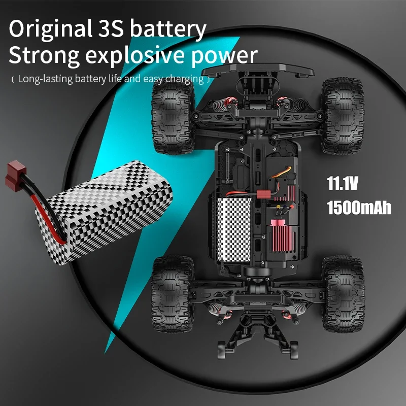 3S バッテリー付　KF10 ブラシレス ラジコン 1/10 KF10 1:10 4WD RC Car 50KM/H OR 70KM/H Off Road Car 2.4G High
