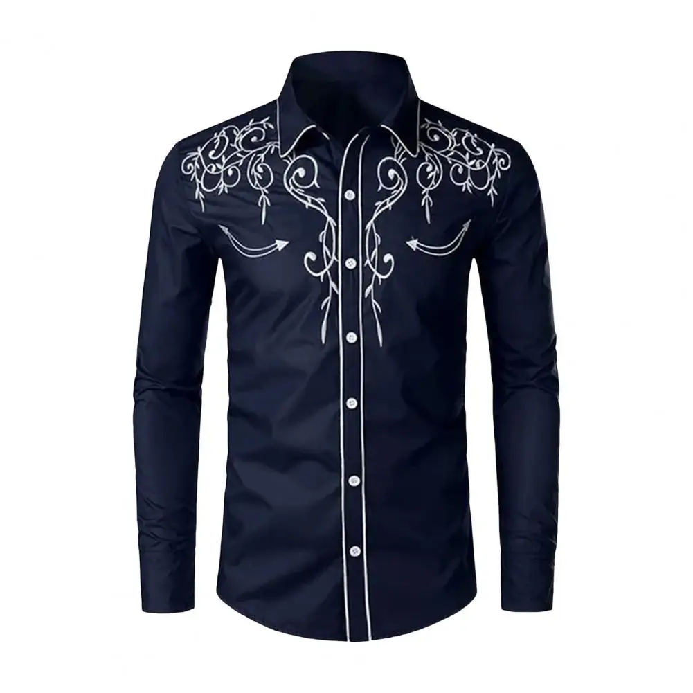 Men's Spring Shirt Lapel Digital Printed Single Breasted Slim Fit Cardigan Long Sleeve Casual Men's Office Top men shirt long sleeve solid color button single breasted cardigan dress up casual lapel men spring shirt stretch business formal