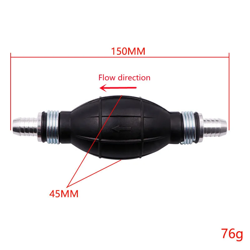 Liquid Transfer Pump Universal Car Fuel Pump Gas Oil Pump Manual Hand Suction Pipe Pumping Durable For Liquid Petrol Tuning Fuel Gasoline Diesel