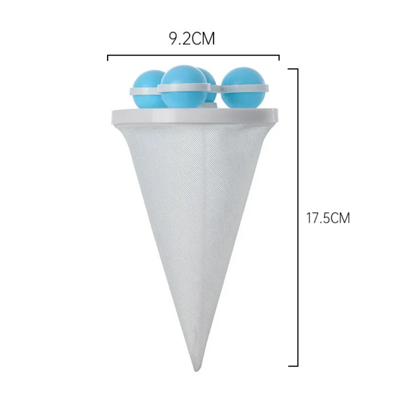 Removal Washing Machine Pet Fur Hair Removal Trap Reusable Mesh Pet Hair Remover